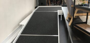 we have a ramp to use for anybody to get onto the platform