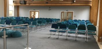 Seating in main auditorium